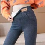 Thick Comfortable High Waist Slimming Pencil Pants For Women