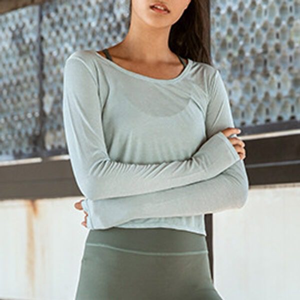 Elegant Backless Knot Yoga Tops for Women - Perfect for Running and Fitness - Image 2