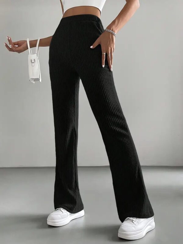 Bell-bottom Pants Women's Fashion Solid Color Casual Pants - Image 6