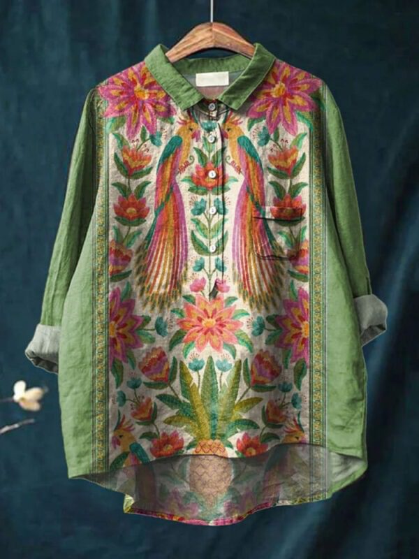Women's Classy Fashion Polyester Shirt For Beautiful look - Image 2