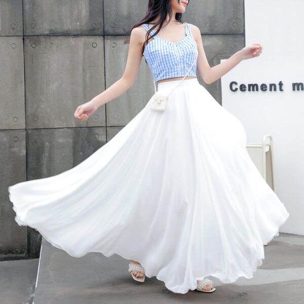 Fashion Personalized Chiffon Dance Skirt For Women - Image 8