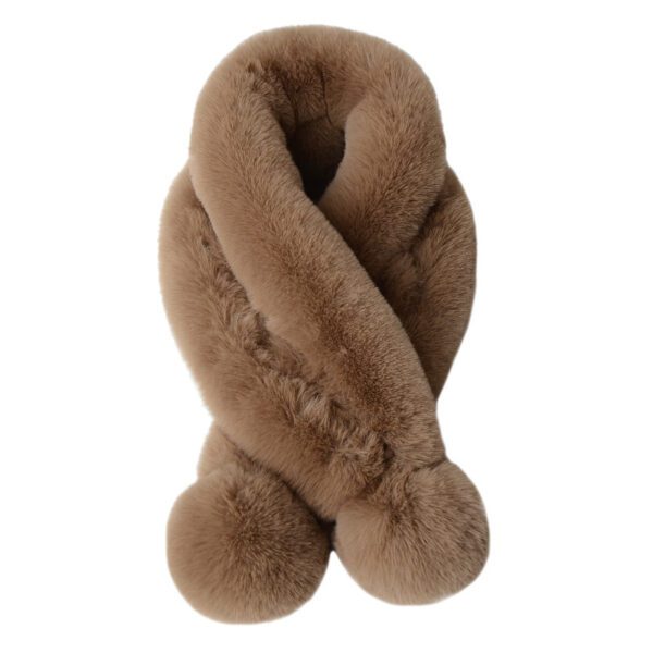 Imitate Rex Rabbit Fur Scarf Thickened Warm Plush - Image 5
