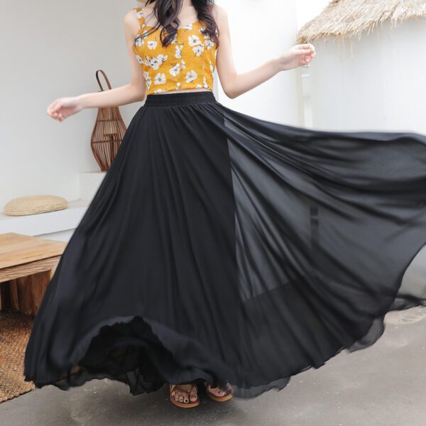 Fashion Personalized Chiffon Dance Skirt For Women - Image 3