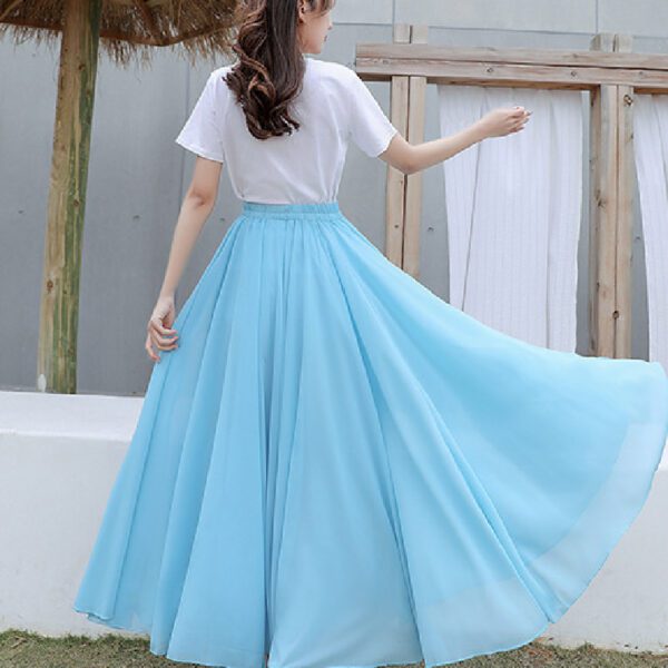 Fashion Personalized Chiffon Dance Skirt For Women - Image 7
