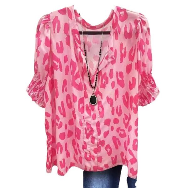 Half Sleeve Street Hipster New Printed Shirt For Ladies - Image 3