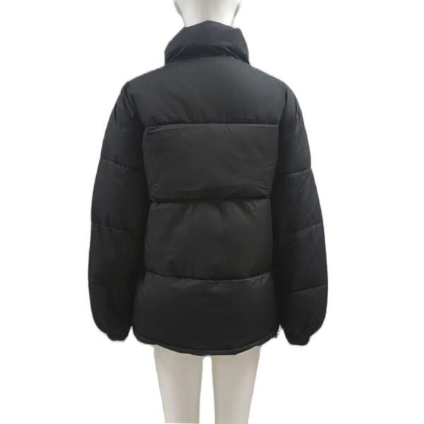 Winter Coat Women Casual Windproof Down Cotton Coat Warm Thickened Jacket Solid Outwear All-match Loose - Image 3