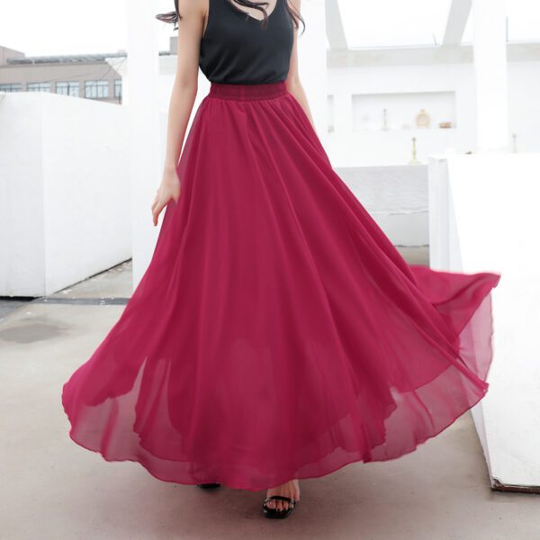 Fashion Personalized Chiffon Dance Skirt For Women - Image 2
